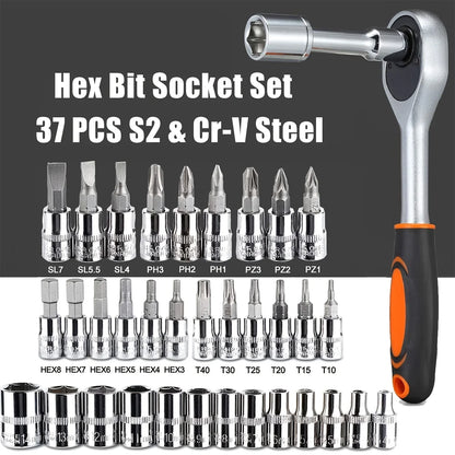 Essential 46-Piece Mechanic Tool Set